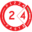 Logo pizzerii Pizza24 Pruszków